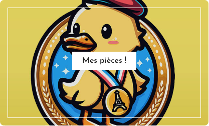 Le Pouss dans un médaillon consacré aux pièces